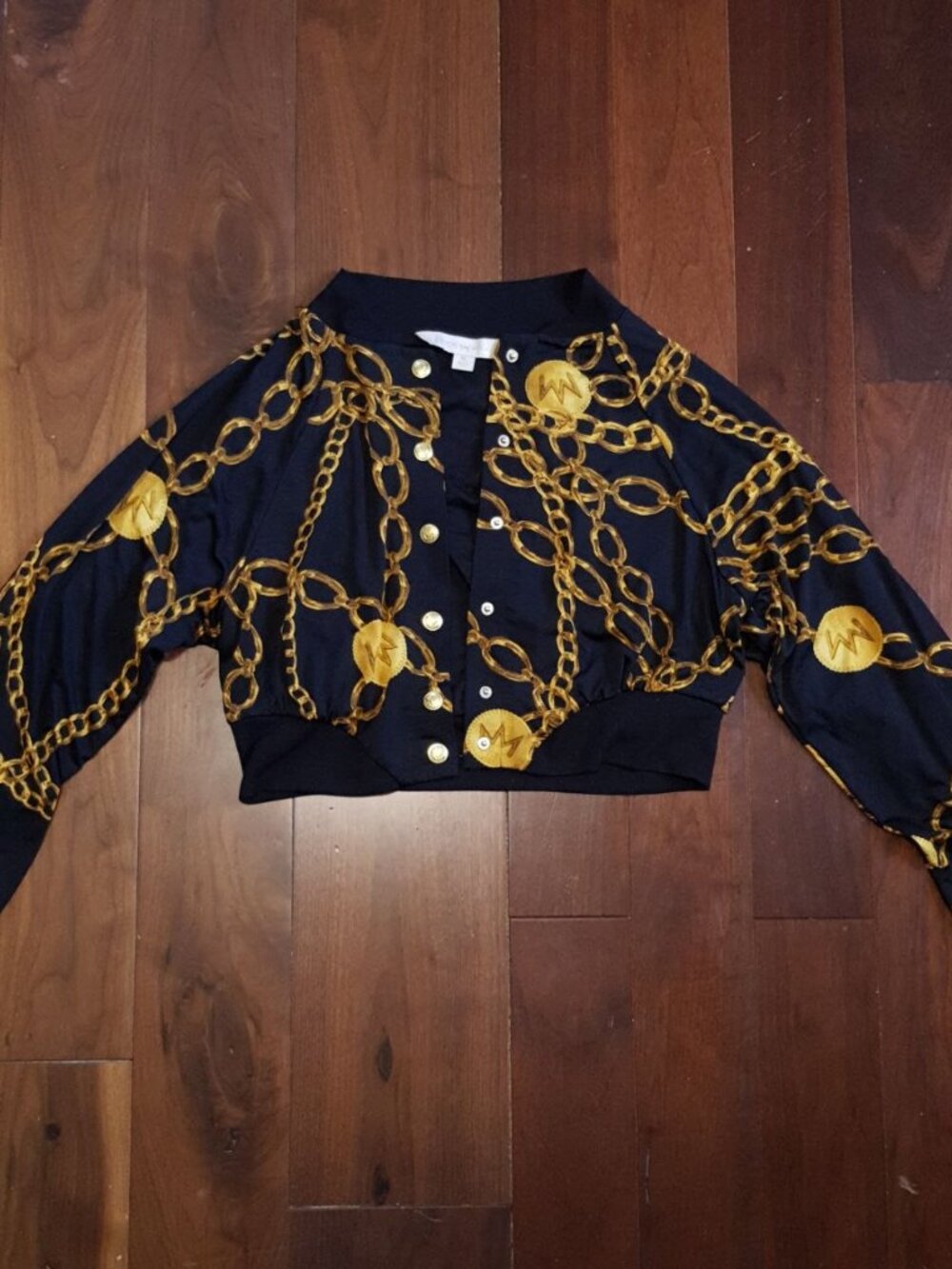 Nicki Minaj Chain Printed Cardigan